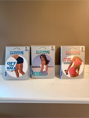 Bundle of 3 Core Secrets Workout DVD’s